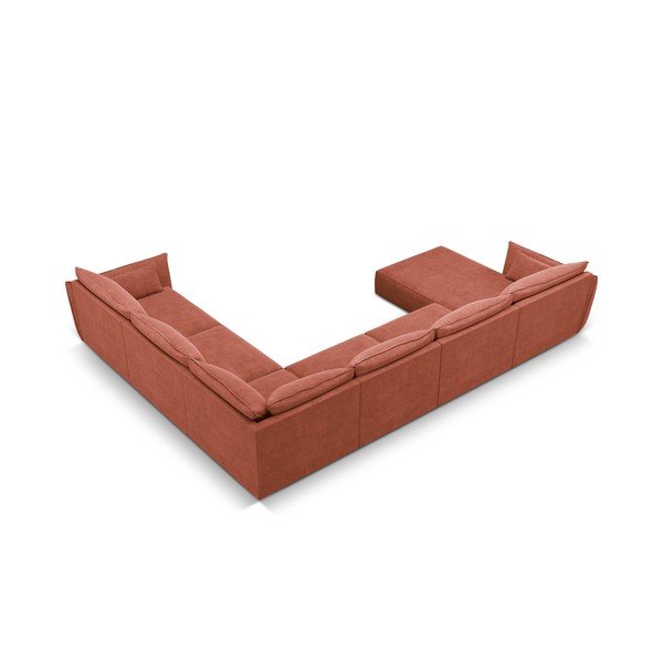 Piros sarokkanapé (jobb oldali) Vanda – Mazzini Sofas-image-3