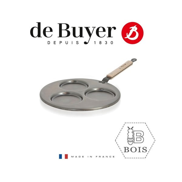 Mineral B acél serpenyő, ø 32 cm - de Buyer-image-3