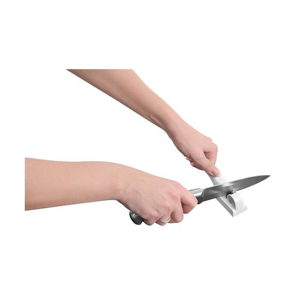 Food & More rozsdamentes acél késélező - Fackelmann-image-1