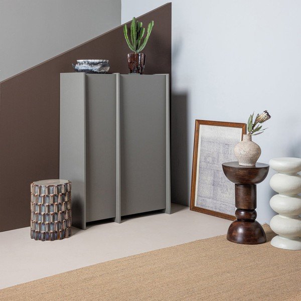 Mangófa kerek tárolóasztal ø 46 cm Emel – WOOOD-image-2