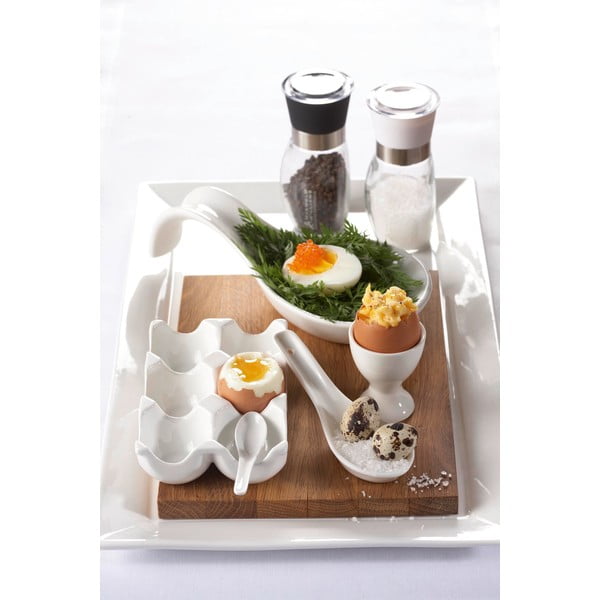 Basic fehér porcelán tojástartó - Maxwell & Williams-image-1