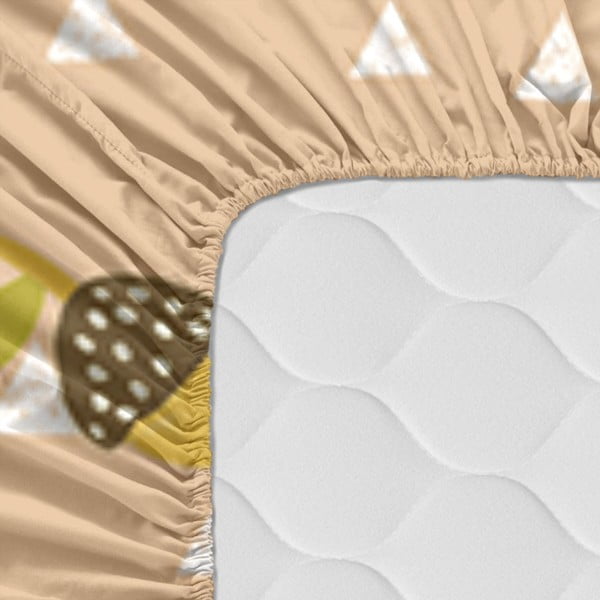 Harvestwood gyerek pamut lepedő, 70 x 140 cm - Moshi Moshi-image-2