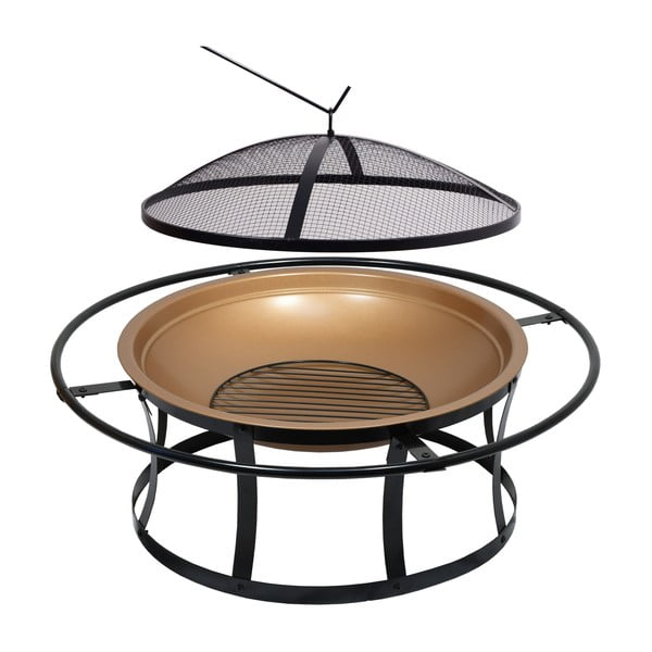 Etna tűzrakó hely fedéllel, ø 61 cm - Cattara-image-4