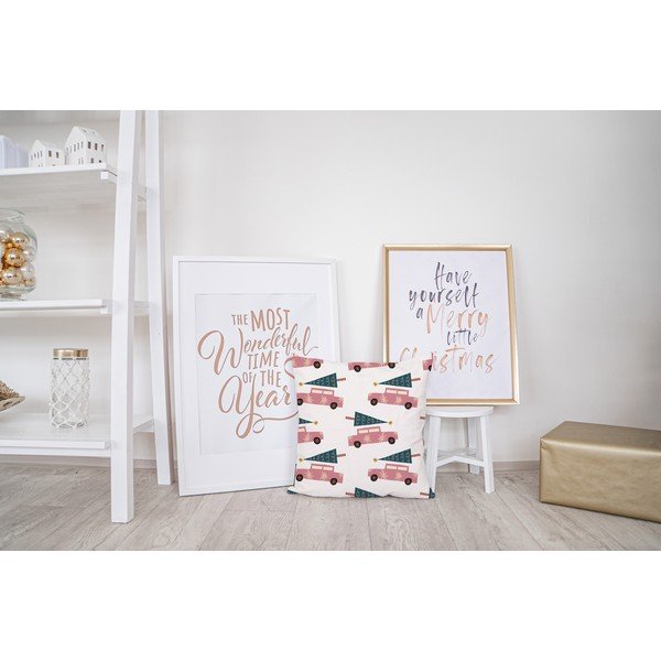 Díszpárna karácsonyi mintával 45x45 cm Christmas Ride – Butter Kings-image-2