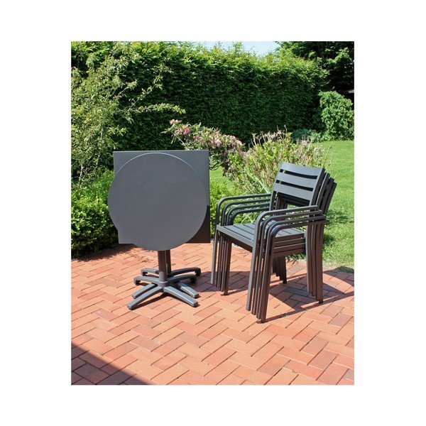 Kerti étkezőasztal 70x70 cm Treviso – Garden Pleasure-image-2