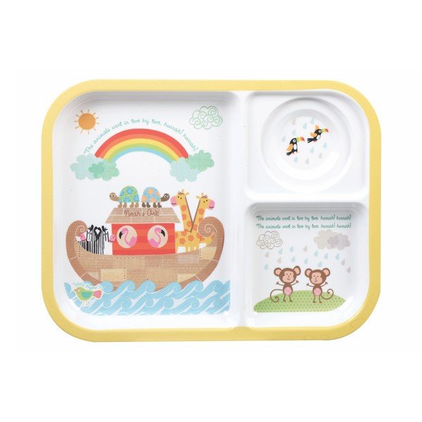 Noah's Ark osztott gyerek tálca, bögrével - Churchill-image-2