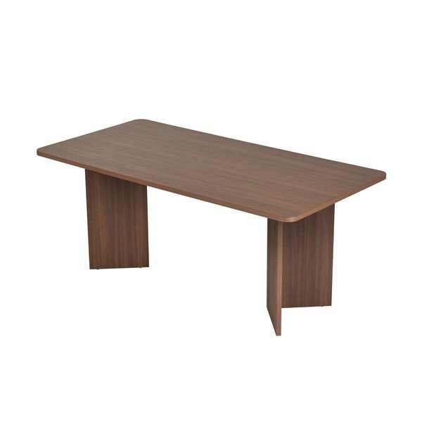 Étkezőasztal diófa dekorral 90x180 cm Linza – Kalune Design-image-3