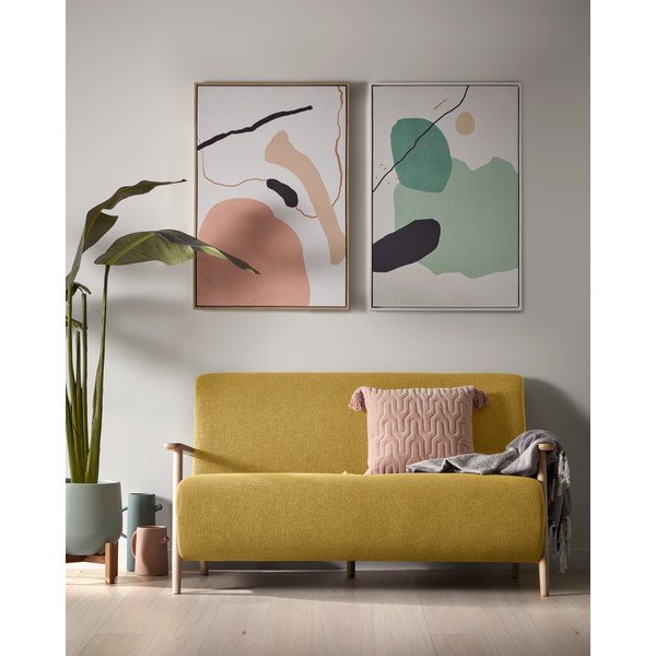 Zöld virágtartó állvány, magasság 36 cm - Kave Home-image-4