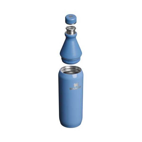 Kék rozsdamentes acél termopalack 600 ml All Day Slim Bottle Blue Sky Gloss – Stanley-image-1