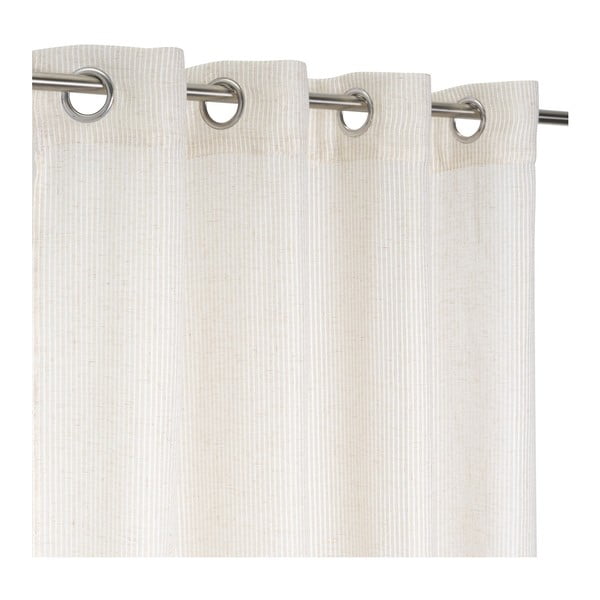 Bézs lenkeverék fényáteresztő függöny 140x260 cm Fifties – Casa Selección-image-2