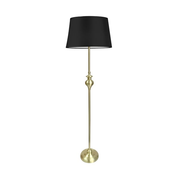 Fekete-aranyszínű állólámpa (magasság 135 cm) Prima Gold – Candellux Lighting
