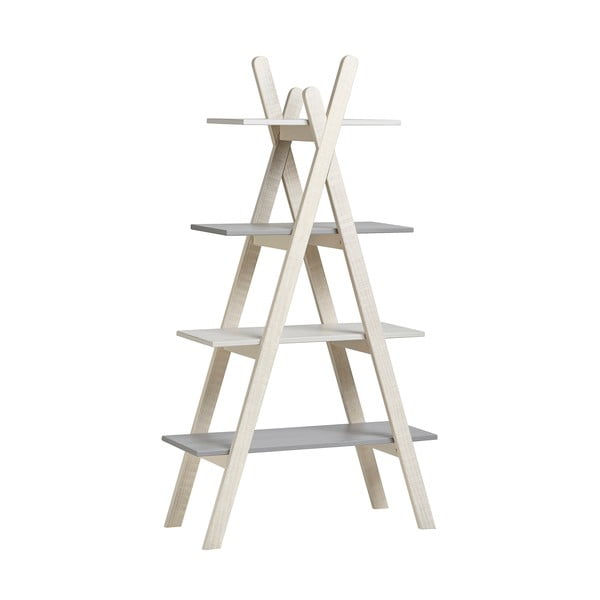 Sia szürke-fehér könyvespolc - Marckeric-image-1