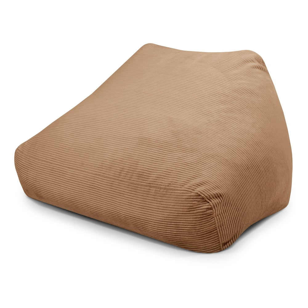 Barna kordbársony babzsákfotel Sofa Snug  SLOWDOWN
