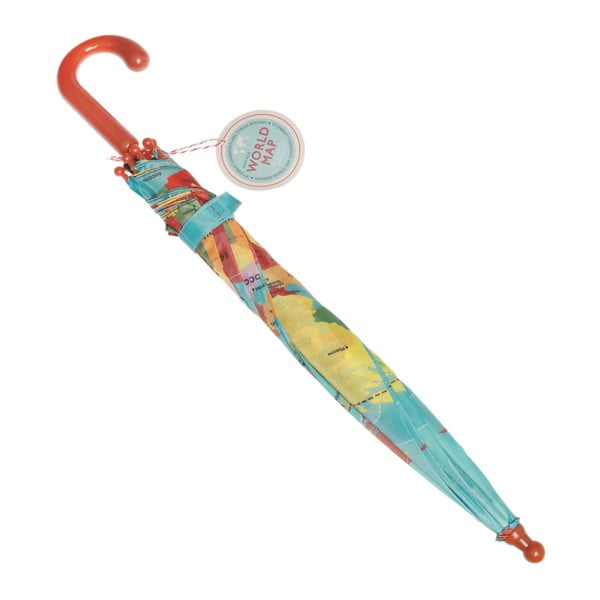 World Map gyerek esernyő, ⌀ 70 cm - Rex London-image-1