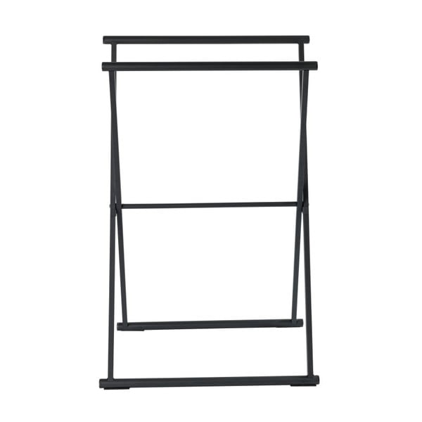 Lava fekete összecsukható törölközőtartó - Wenko-image-1