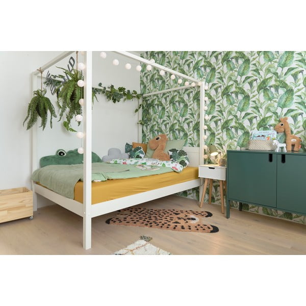 Fehér gyerekágy 140x200 cm PINO CANOPY – Vipack-image-4