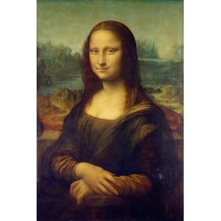 Kép másolat 40x60 cm Mona Lisa - Fedkolor