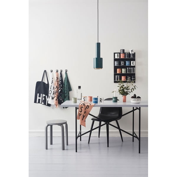 Sötétszürke porcelán bögre 300 ml Work – Design Letters-image-3