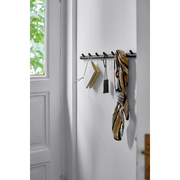 Fekete tölgyfa fali fogas Milford - Rowico-image-1