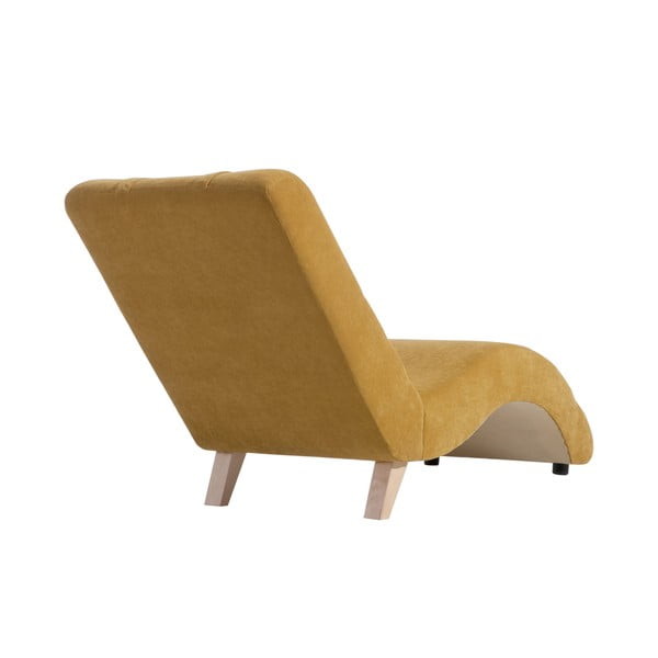Norris Velor sárga fekvőfotel - Max Winzer-image-3