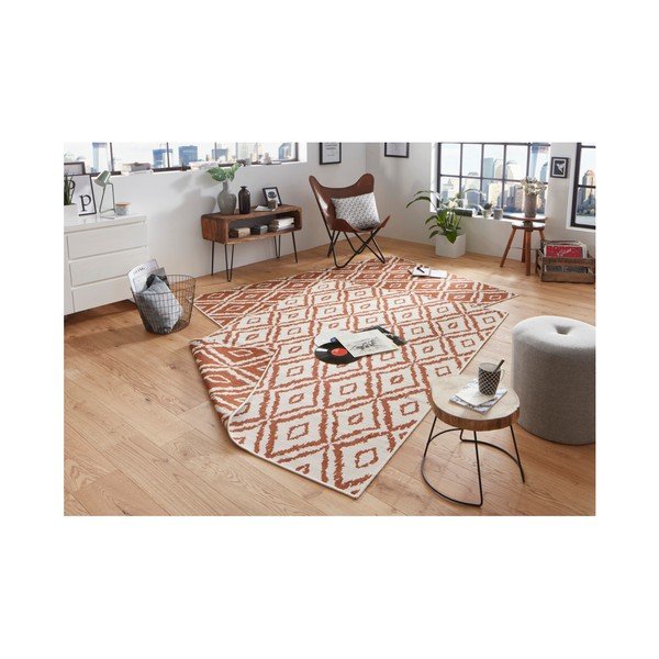 Rio piros-fehér kültéri szőnyeg, 80 x 150 cm - NORTHRUGS-image-4