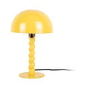 Sárga asztali lámpa fém búrával (magasság 39 cm) Prisa – Leitmotiv
