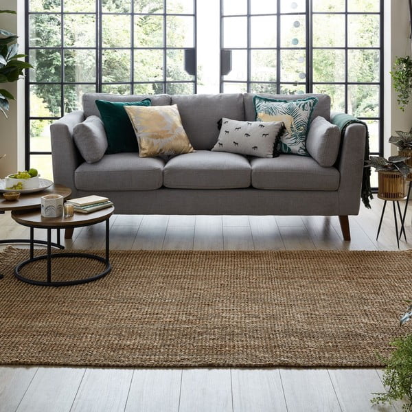 Jute barna juta szőnyeg, 160 x 230 cm - Flair Rugs-image-1