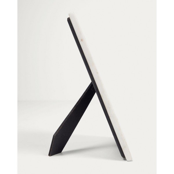 Fehér kő álló képkeret 20x25 cm Vittoria – Kave Home-image-2