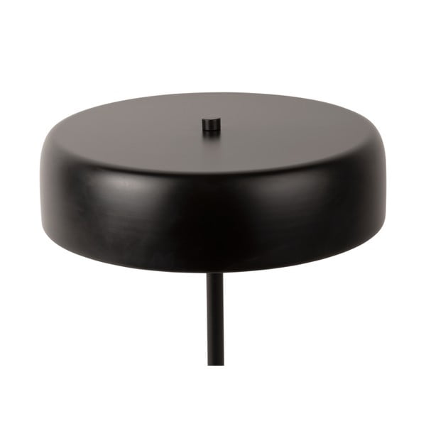 Fekete asztali lámpa fém búrával (magasság 40 cm) Gold Disc – Leitmotiv-image-2