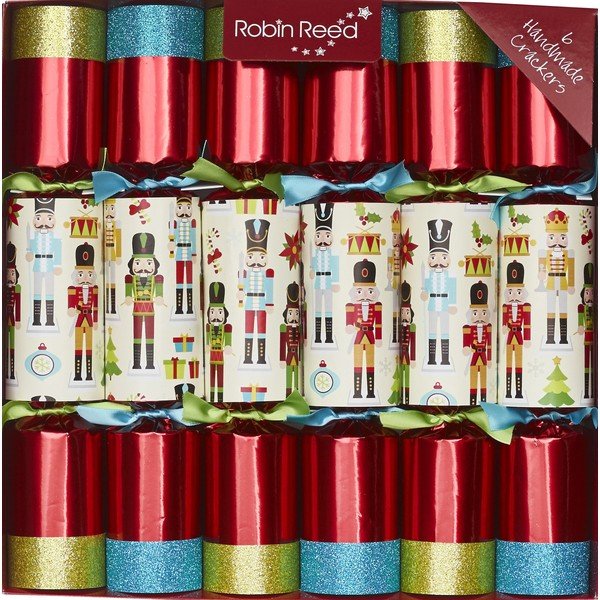 Red Nutcracker 6 db-os karácsonyi cracker szett - Robin Reed