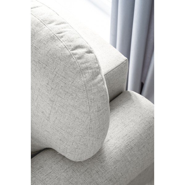 Krémszínű kinyitható sarokkanapé (bal oldali) Bouncy Olli – Miuform-image-4