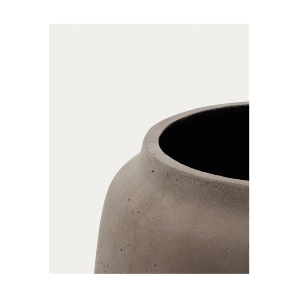 Beton kaspó ø 40 cm Lira – Kave Home-image-3