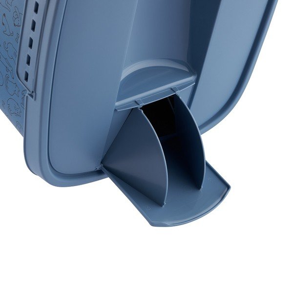 Kék állateledel tartó doboz 10 l Cody - Rotho-image-4