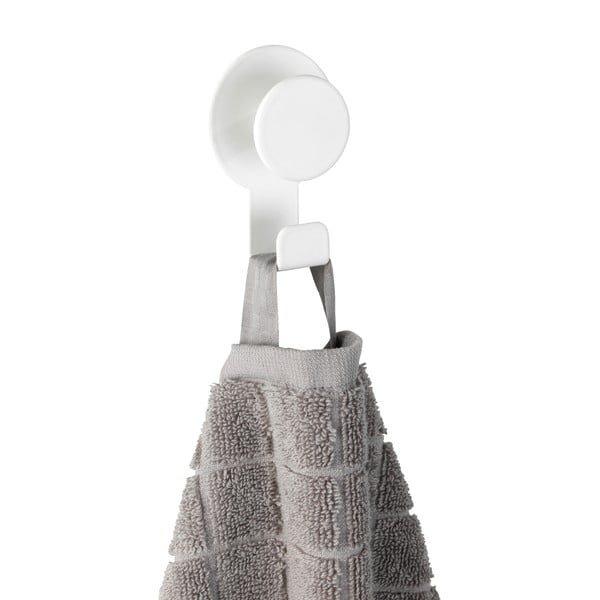 Öntapadós rozsdamentes acél akasztó Blandas – Wenko-image-3