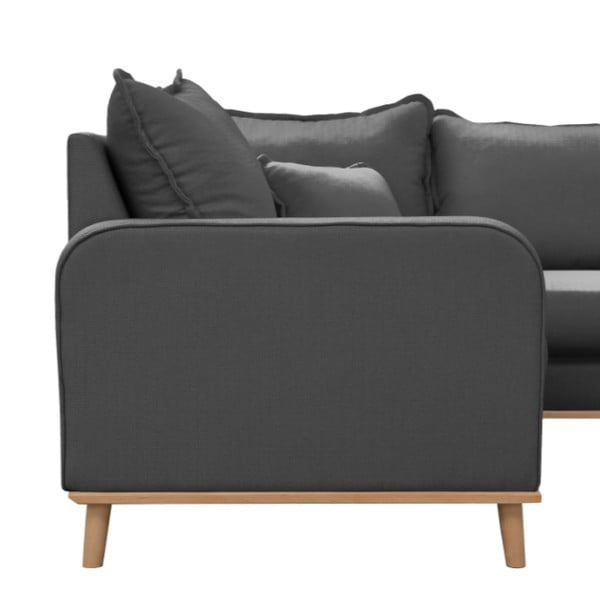 Sötétszürke sarokkanapé (jobb oldali) Beata – Ropez-image-4