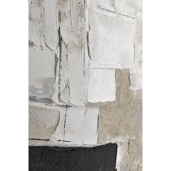 Nyomtatott-kézzel festett részletekkel vászon kép 80x80 cm Crown – Bizzotto-image-2