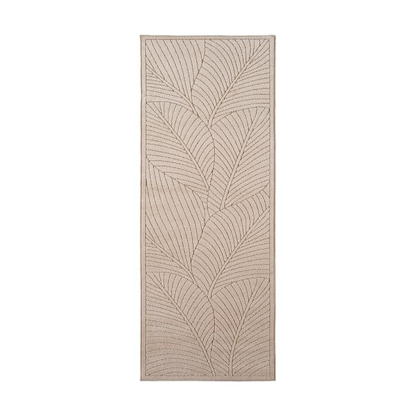Bézs kültéri-beltéri futószőnyeg 80x250 cm Nova 1203 – Ayyildiz Carpets