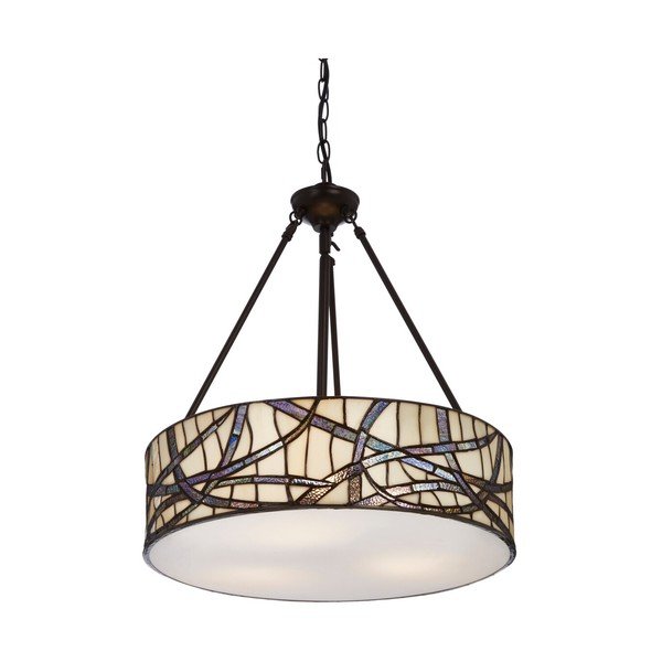 Fém függőlámpa üveg búrával ø 46 cm Waldorf – Premier Housewares-image-2
