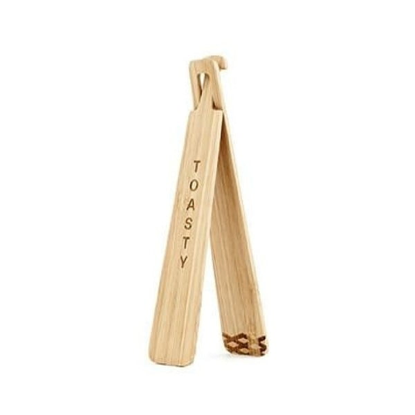 Tongs pirítóskenyér fogó bambuszból - Kikkerland