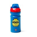 Iconic kék kulacs piros kupakkal, 390 ml - LEGO®