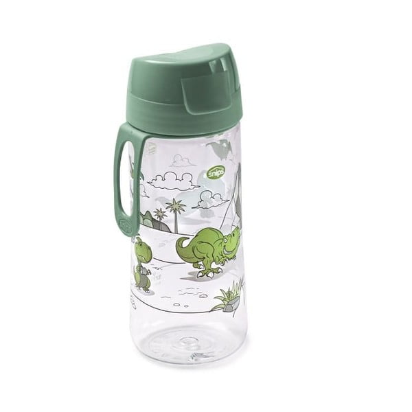Zöld tritán gyerek ivópalack 500 ml Dinosaur – Snips