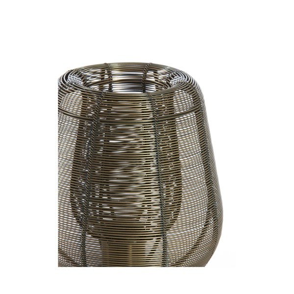 Bronzszínű fém asztali lámpa (magasság 42 cm) Aboso – Light & Living-image-4