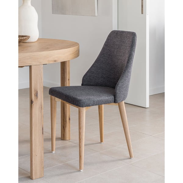 Sötétszürke étkezőszék Rosie – Kave Home-image-1