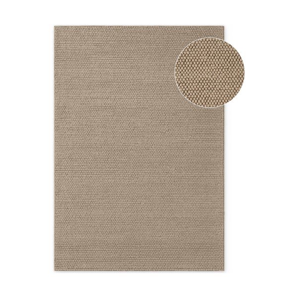 Natúr színű kézi szövésű gyapjú szőnyeg 120x170 cm Richmond Diana – Ted Baker