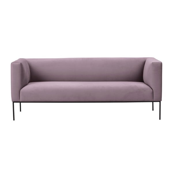 Neptune púderrózsaszín bársony kanapé, 195 cm - Windsor & Co Sofas
