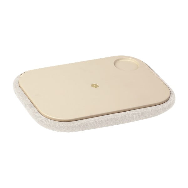 Fehér-natúr színű ülőke Paff Low – UMAGE-image-2