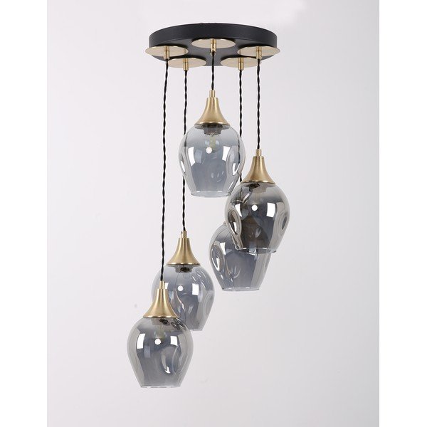 Függőlámpa üveg búrával ø 15 cm Marlo – Squid Lighting-image-2