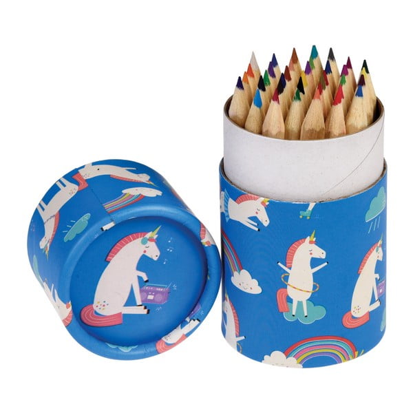 Magical Unicorn színes ceruzakészlet, 36 darabos - Rex London