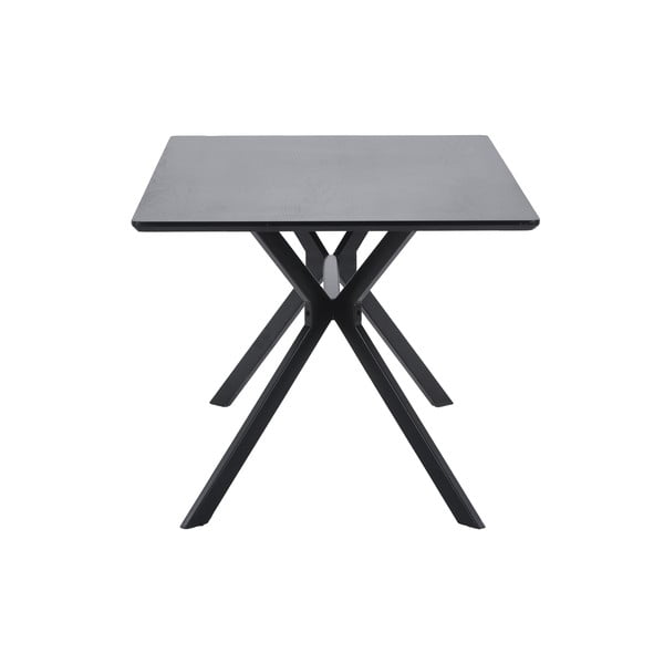 Bruno fekete étkezőasztal, 160 x 90 cm - WOOOD-image-3