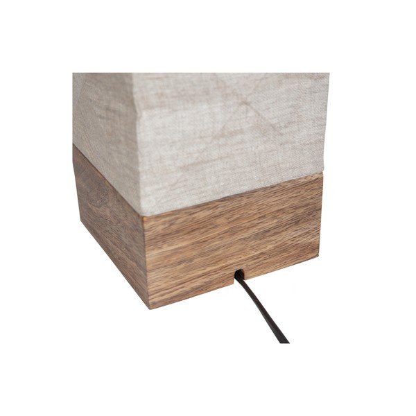 Bézs asztali lámpa (magasság 43 cm) Brett – WOOOD-image-4